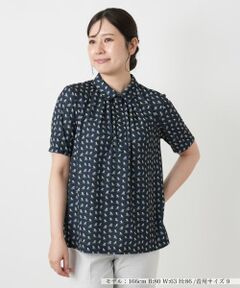 Leilian / レリアン ポロシャツ | プリントポロシャツ【Leilian WHITE LABEL】