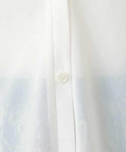 Leilian / レリアン シャツ・ブラウス | ノーカラーVネックブラウス【Leilian WHITE LABEL】 | 詳細16