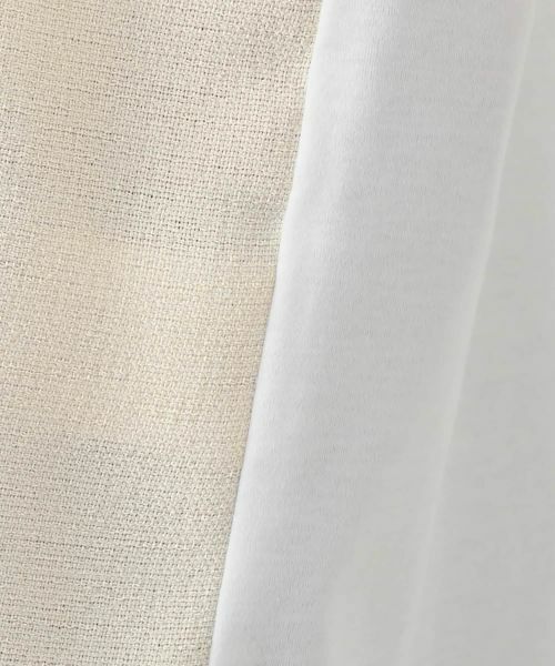 Leilian / レリアン カットソー | 異素材切替カットソー【Leilian WHITE LABEL】 | 詳細15