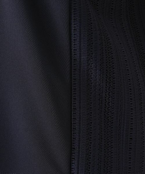 Leilian / レリアン カットソー | 異素材レース切替カットソー【Leilian WHITE LABEL】 | 詳細14
