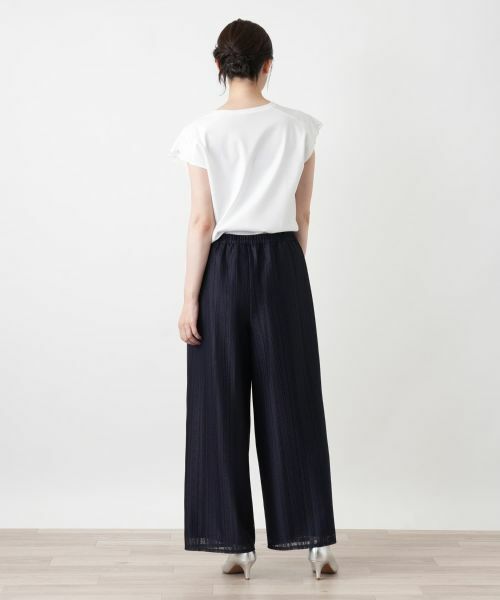 Leilian / レリアン その他パンツ | レースワイドパンツ【Leilian WHITE LABEL】 | 詳細6