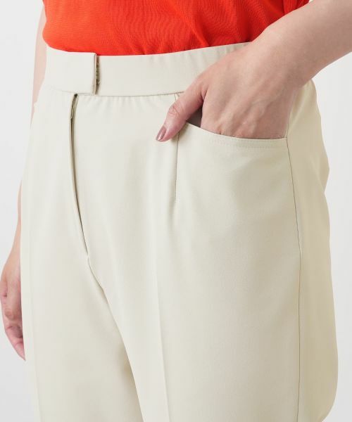 Leilian / レリアン その他パンツ | ストレッチクロップドパンツ【Leilian WHITE LABEL】 | 詳細15