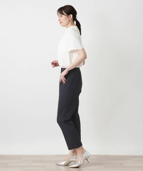 Leilian / レリアン その他パンツ | ストレッチクロップドパンツ【Leilian WHITE LABEL】 | 詳細2