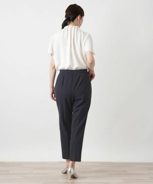 Leilian / レリアン その他パンツ | ストレッチクロップドパンツ【Leilian WHITE LABEL】 | 詳細3
