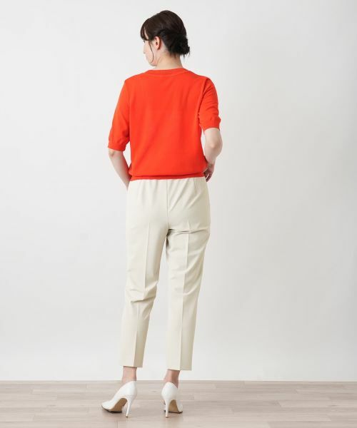 Leilian / レリアン その他パンツ | ストレッチクロップドパンツ【Leilian WHITE LABEL】 | 詳細9