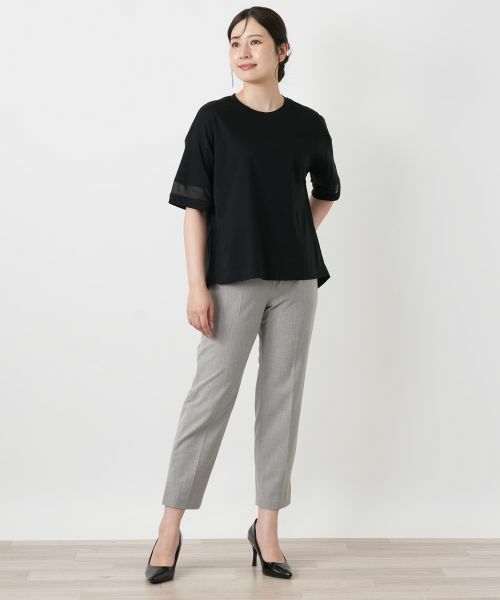 Leilian / レリアン その他パンツ | ウエストゴムパンツ【Leilian WHITE LABEL】 | 詳細4