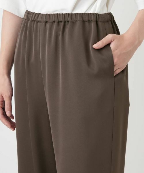 Leilian / レリアン その他パンツ | ウエストゴムワイドパンツ【ROCHAS Premiere】 | 詳細10
