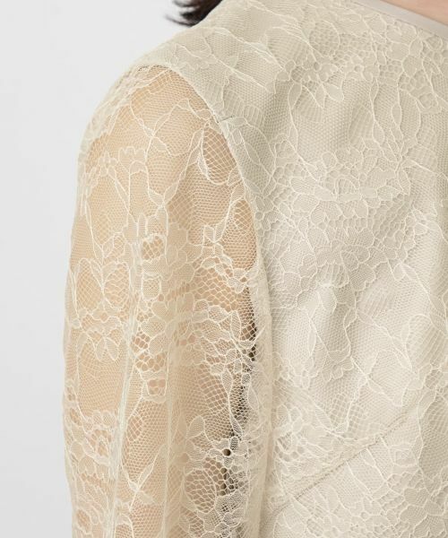 Leilian / レリアン カットソー | 総レースカットソー【Leilian WHITE LABEL】 | 詳細14