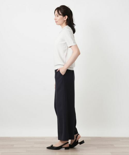 Leilian / レリアン その他パンツ | タックワイドパンツ【Leilian WHITE LABEL】 | 詳細2