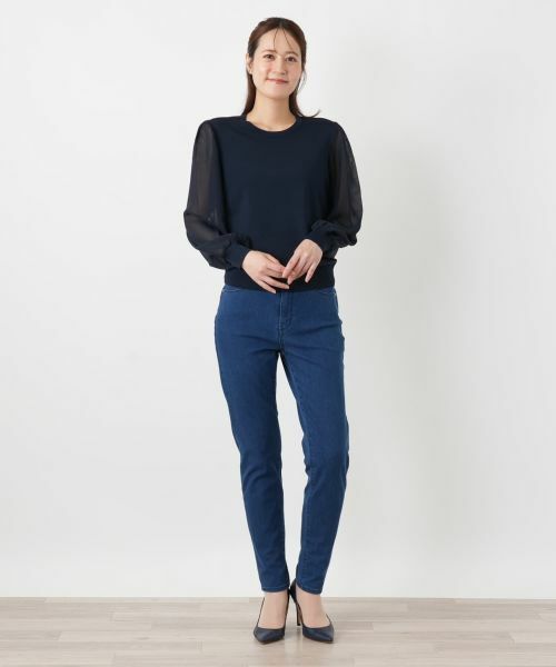 Leilian / レリアン デニムパンツ | スリムデニムパンツ【L JEANS】 | 詳細4
