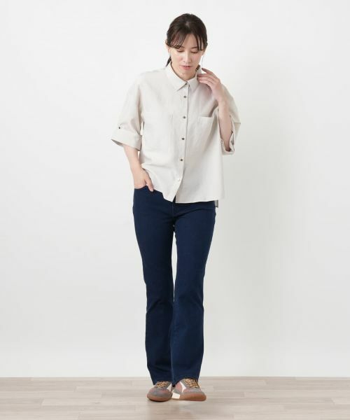 Leilian / レリアン デニムパンツ | ストレートデニムパンツ【L JEANS】 | 詳細1