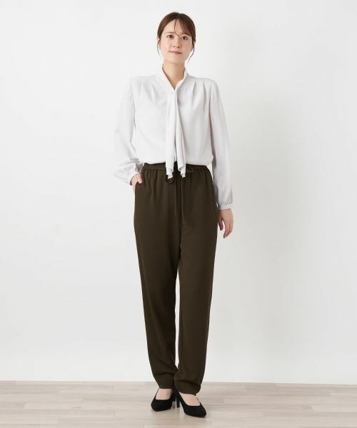 Leilian / レリアン その他パンツ | ペグトップイージーパンツ【Leilian WHITE LABEL】 | 詳細4