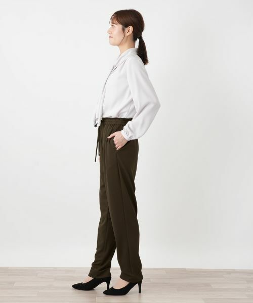 Leilian / レリアン その他パンツ | ペグトップイージーパンツ【Leilian WHITE LABEL】 | 詳細5