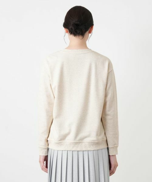 Leilian / レリアン カットソー | 刺繍クルーネックプルオーバー【Leilian WHITE LABEL】 | 詳細12
