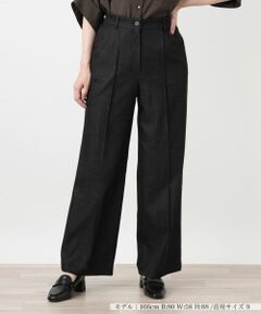 Leilian / レリアン その他パンツ | センターシームデニムパンツ【Leilian WHITE LABEL】