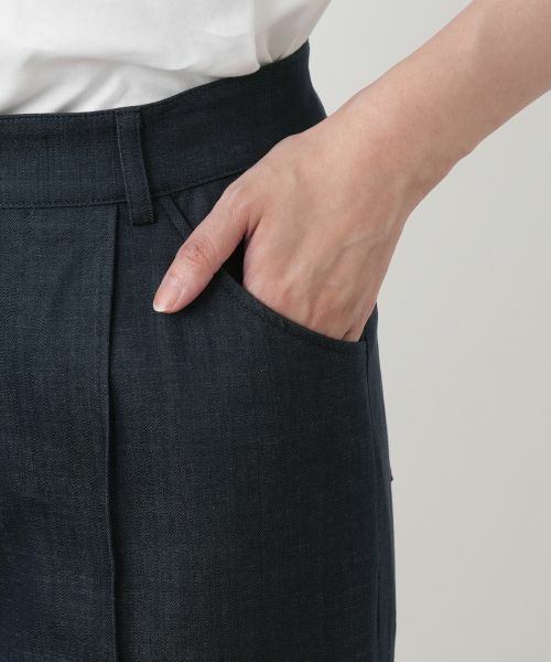 Leilian / レリアン その他パンツ | センターシームデニムパンツ【Leilian WHITE LABEL】 | 詳細7