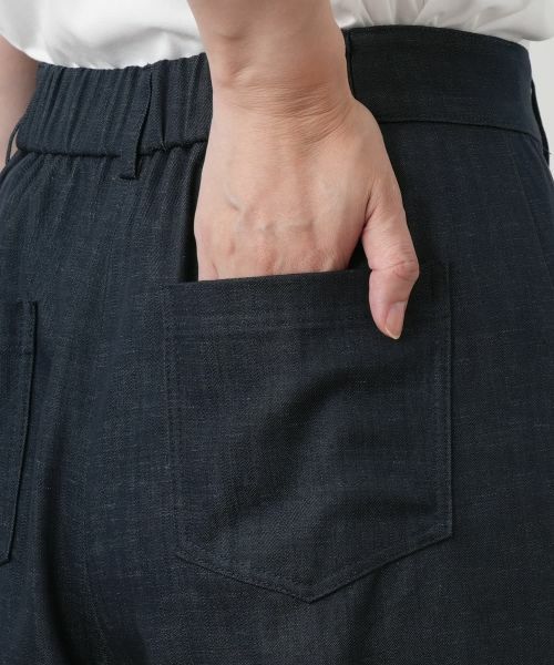 Leilian / レリアン その他パンツ | センターシームデニムパンツ【Leilian WHITE LABEL】 | 詳細9