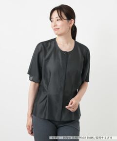 Leilian / レリアン シャツ・ブラウス | ペプラム風ドルマンブラウス【Leilian WHITE LABEL】