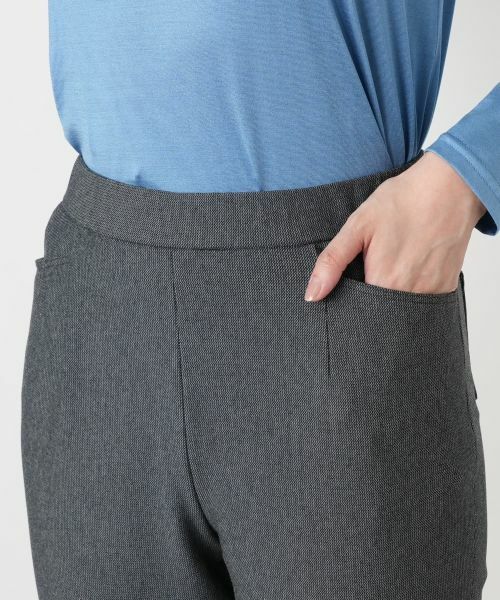 Leilian / レリアン その他パンツ | ストレッチクロップドパンツ【Leilian WHITE LABEL】 | 詳細10