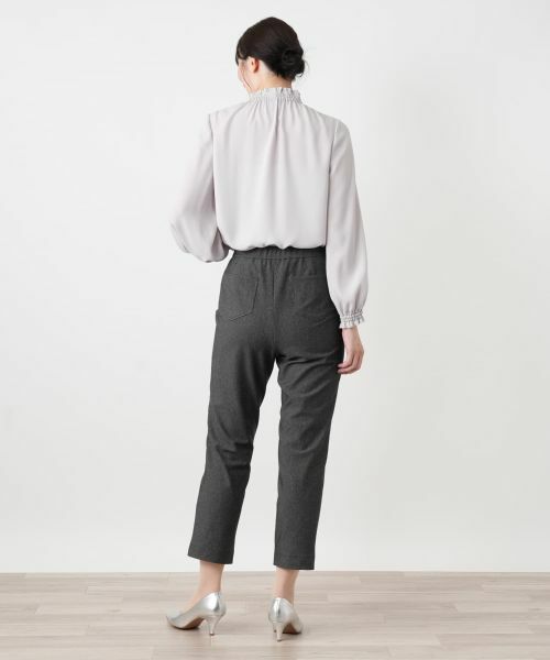 Leilian / レリアン その他パンツ | ストレッチクロップドパンツ【Leilian WHITE LABEL】 | 詳細3