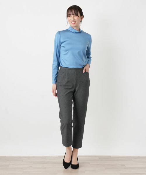 Leilian / レリアン その他パンツ | ストレッチクロップドパンツ【Leilian WHITE LABEL】 | 詳細4