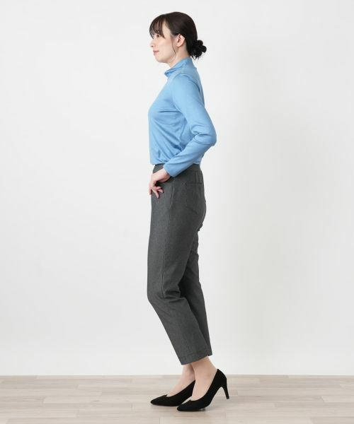 Leilian / レリアン その他パンツ | ストレッチクロップドパンツ【Leilian WHITE LABEL】 | 詳細5