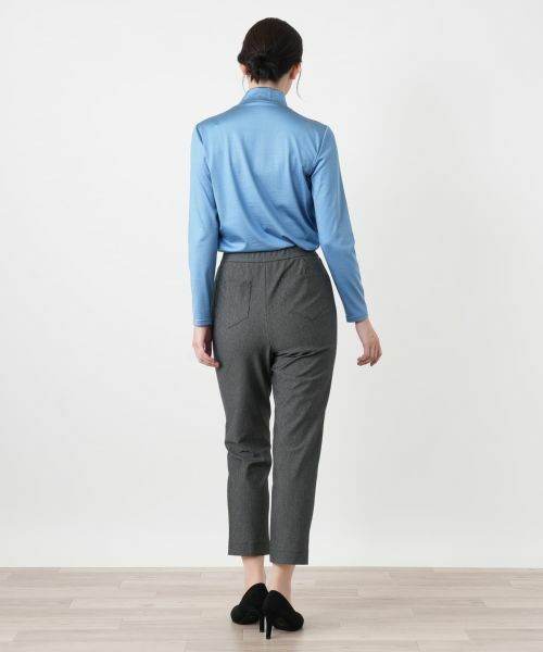 Leilian / レリアン その他パンツ | ストレッチクロップドパンツ【Leilian WHITE LABEL】 | 詳細6