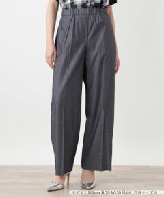 Leilian / レリアン その他パンツ | センタープレスワイドパンツ