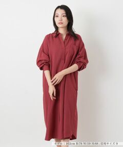 Leilian / レリアン ドレス | コクーンシャツワンピース【BOURGE】