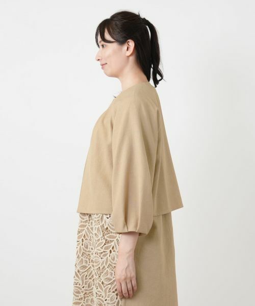 Leilian / レリアン その他アウター | ノーカラータックジャケット【Leilian WHITE LABEL】 | 詳細11