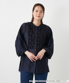 Leilian / レリアン シャツ・ブラウス | バルーンスリーブブラウス【Leilian WHITE LABEL】