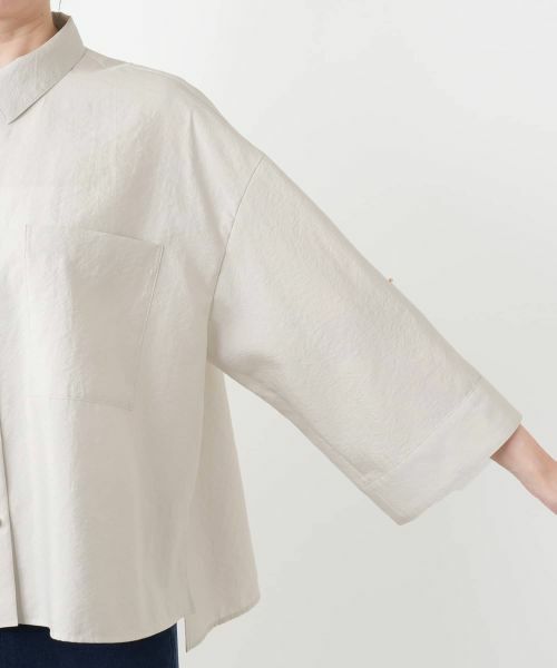 Leilian / レリアン シャツ・ブラウス | ドロップショルダーブラウス【Leilian WHITE LABEL】 | 詳細12