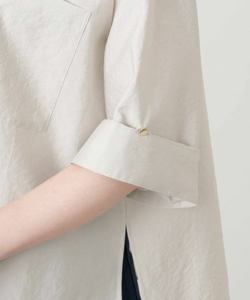 Leilian / レリアン シャツ・ブラウス | ドロップショルダーブラウス【Leilian WHITE LABEL】 | 詳細14