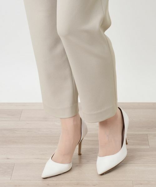 Leilian / レリアン その他パンツ | ストレッチクロップドテーパードパンツ【Leilian WHITE LABEL】 | 詳細11