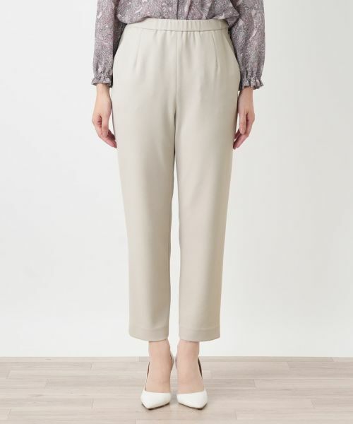 Leilian / レリアン その他パンツ | ストレッチクロップドテーパードパンツ【Leilian WHITE LABEL】 | 詳細7