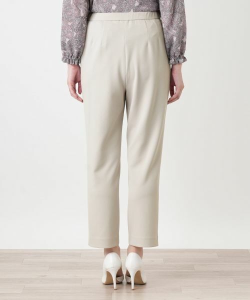 Leilian / レリアン その他パンツ | ストレッチクロップドテーパードパンツ【Leilian WHITE LABEL】 | 詳細9