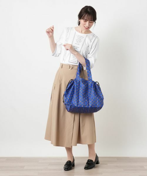 Leilian / レリアン トラベルバッグ | 総柄トートバッグ+エコバッグセット | 詳細12