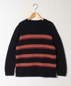 ＊＊Leilian__ / レリアン ニット・セーター | カラーボーダーニット