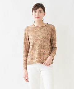 ＊＊Leilian__ / レリアン カットソー | マルチボーダーカットソー