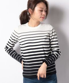 ＊＊Leilian__ / レリアン ニット・セーター | グラデーションボーダーセ－タ－