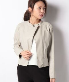 ＊＊Leilian__ / レリアン その他アウター | フェイクレザージャケット