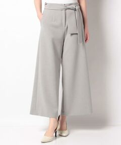 ＊＊Leilian__ / レリアン パンツ | ベルト付きワイドパンツ