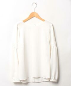 ＊＊Leilian__ / レリアン シャツ・ブラウス | レース袖プルオーバーブラウス