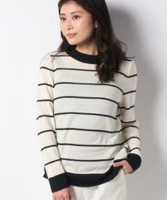 ＊＊Leilian__ / レリアン ニット・セーター | ボーダー柄ニット