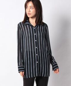 ＊＊Leilian__ / レリアン シャツ・ブラウス | ストライプブラウス