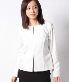 ＊＊Leilian__ / レリアン ノーカラージャケット | ノーカラージャケット