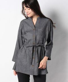 ＊＊Leilian__ / レリアン シャツ・ブラウス | リボンベルト付きブラウス