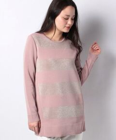 ＊＊Leilian__ / レリアン ニット・セーター | ラメボーダーニット