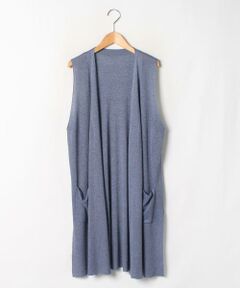 ＊＊Leilian__ / レリアン ベスト | ロングニットジレ