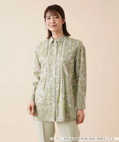 ＊＊Leilian__ / レリアン シャツ・ブラウス | ペイズリープリントブラウス